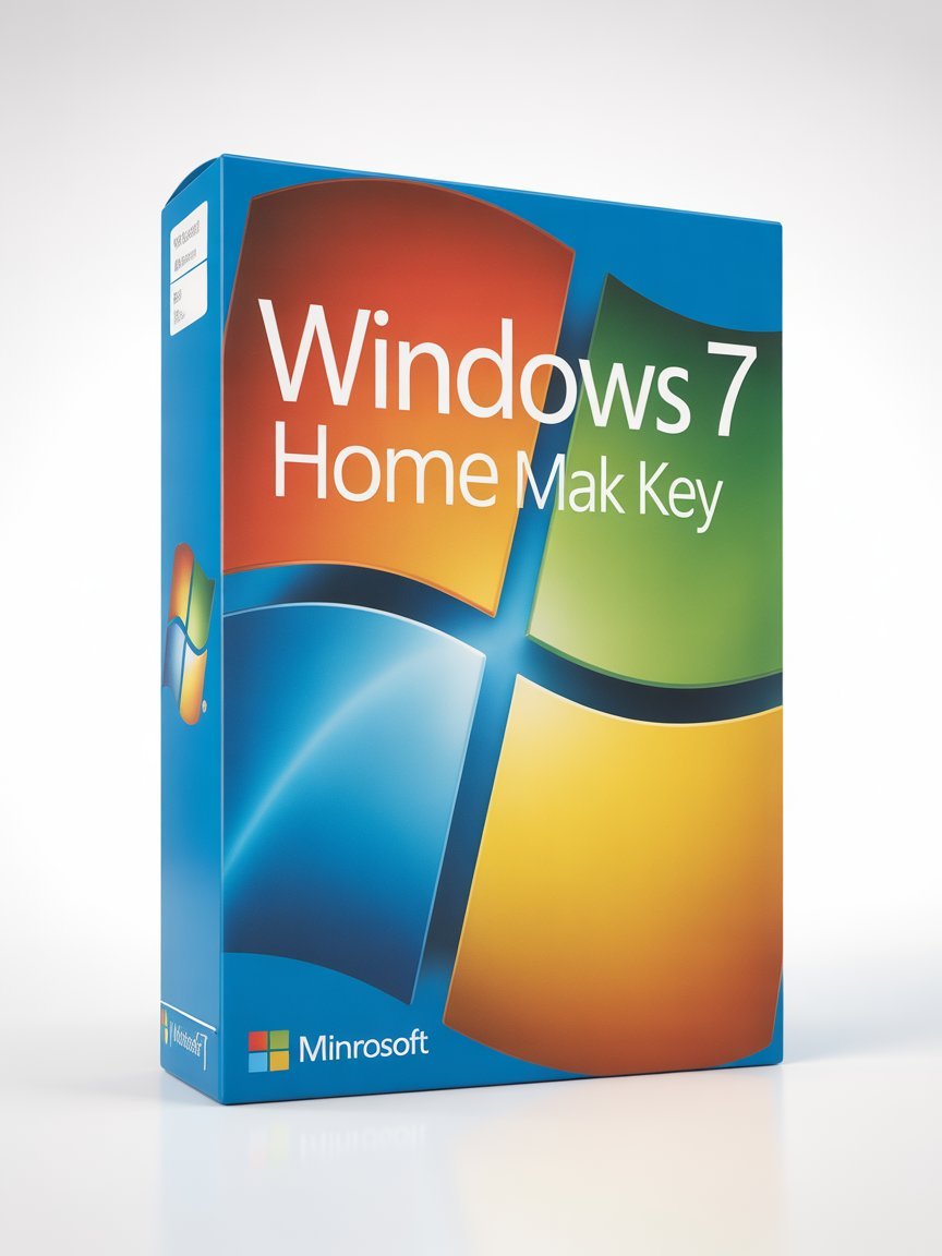 Windows 7 Home MAK Key Genuine License Code 100% Online Activation Lifetime MAK Key