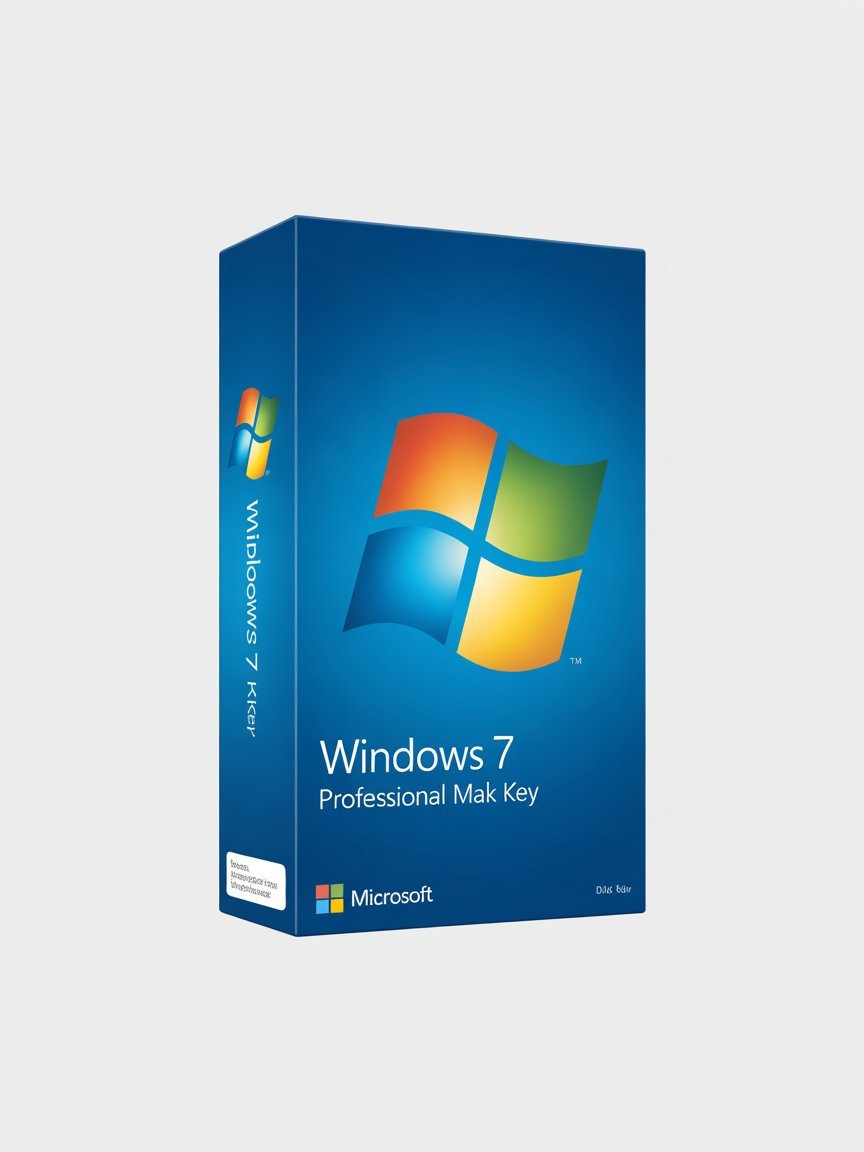 Windows 7 Pro MAK Key Genuine License Code 100% Online Activation Lifetime MAK Key